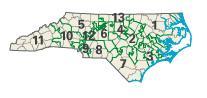 File:North Carolina 2007 congressional districts.JPG