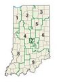 Indiana 2007 congressional districts.JPG