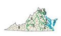 Virginia 2007 congressional districts.JPG