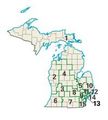 Michigan 2007 congressional districts.JPG