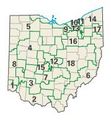 Ohio 2007 congressional districts.JPG
