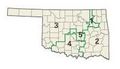 Oklahoma 2007 congressional districts.JPG