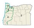 Oregon 2007 congressional districts.JPG