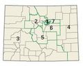 Colorado 2007 congressional districts.JPG