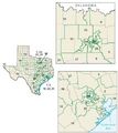 Texas 2007 congressional districts.JPG